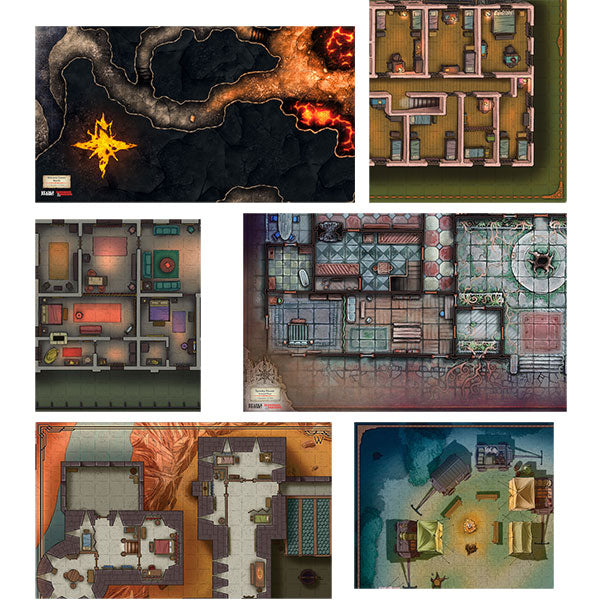 D&D, 5e: Dungeon Master's Guide - Premium Map Collection