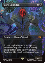 Dark Confidant Borderless Foil - MTG Final Fantasy 334 NM