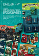 Deep Regrets board game box and components overview