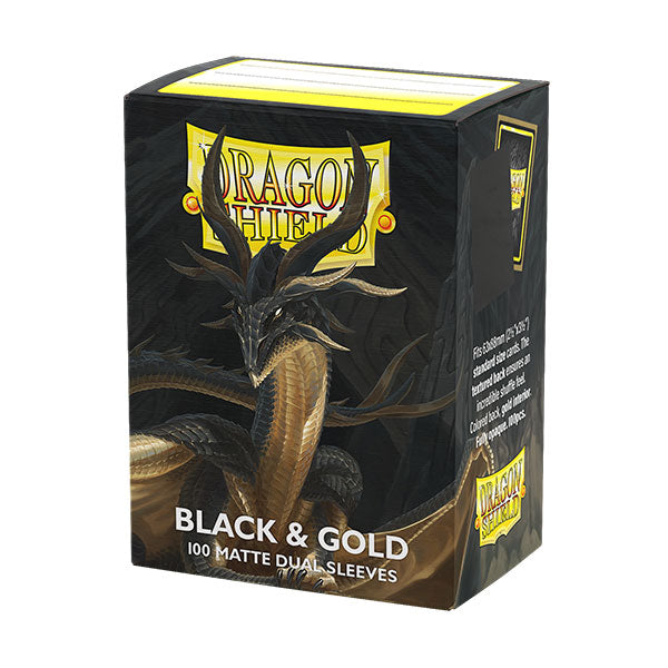 Dragon Shield Dual Matte Black & Gold
