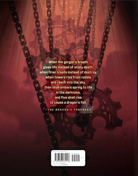 Dungeons & Dragons Eberron: Forge of the Artificer Alternate Cover RPG back of book