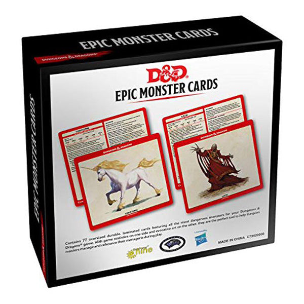 D&D 5e: Spellbook Cards - Epic Monsters Deck