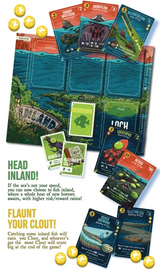 Even Deeper Regrets board game cards and gameplay detail