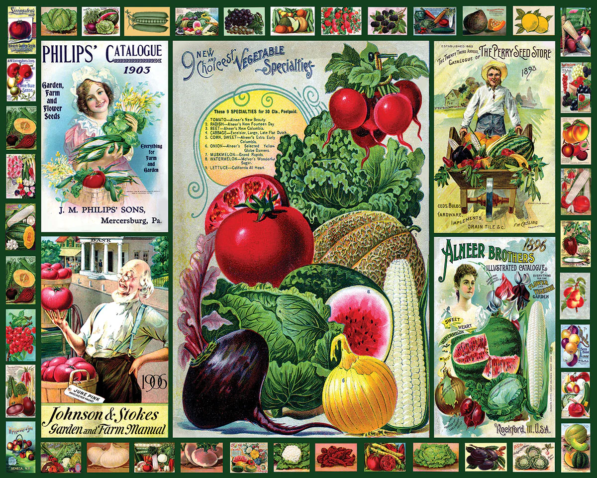Everything for the Garden - 1000 Piece Jigsaw Puzzle White Mountain