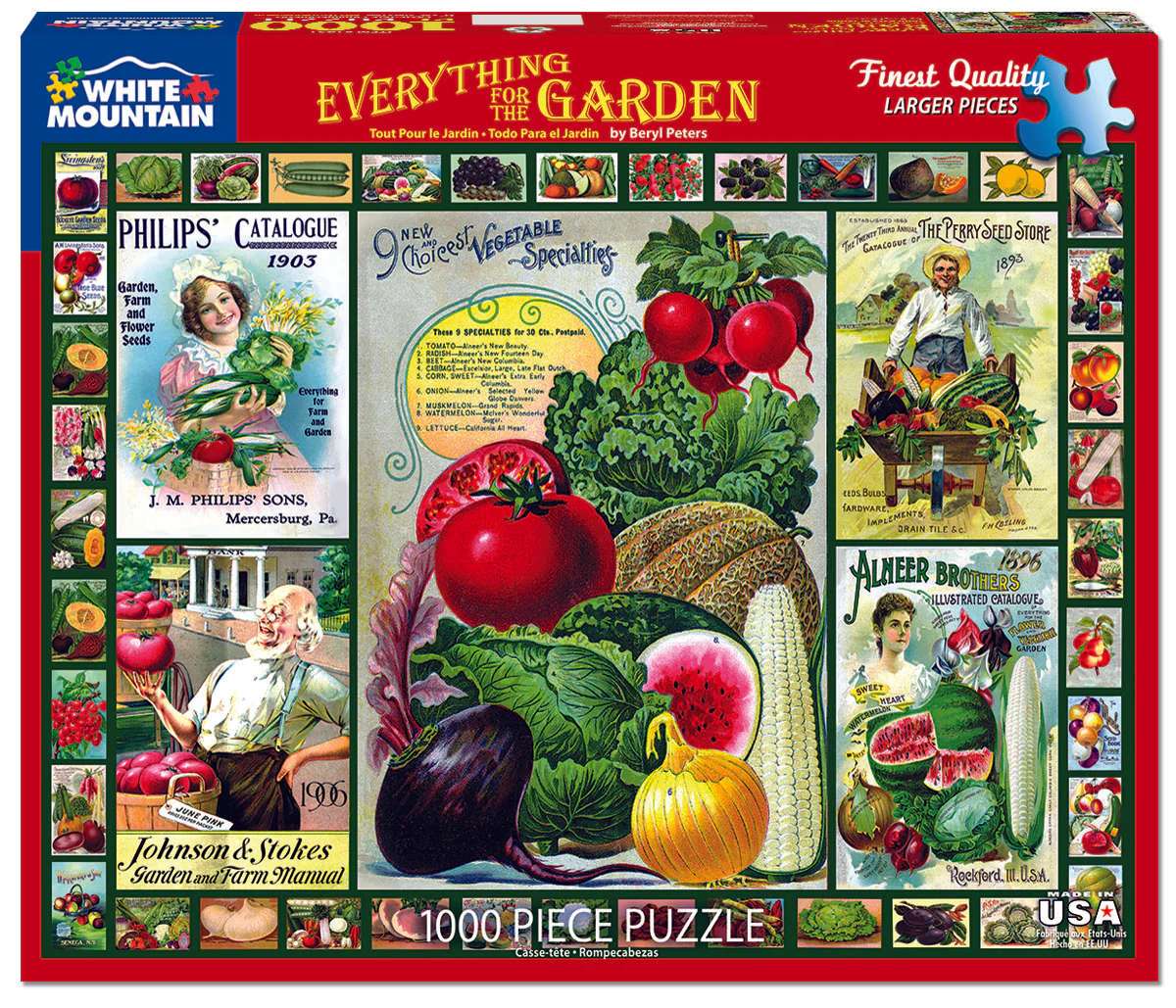 Everything for the Garden - 1000 Piece Jigsaw Puzzle White Mountain