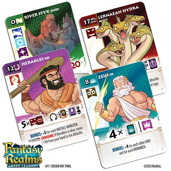 Fantasy Realms: Greek Legends