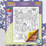Fairy Library - 500pc Puzzle Twist