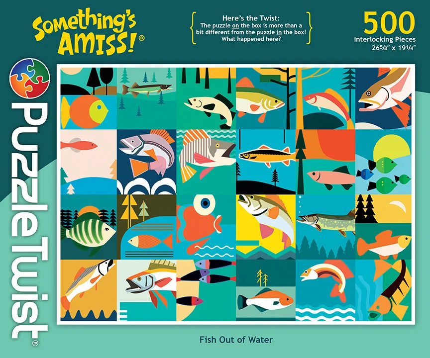 Fish Out of Water - 500pc Puzzle Twist