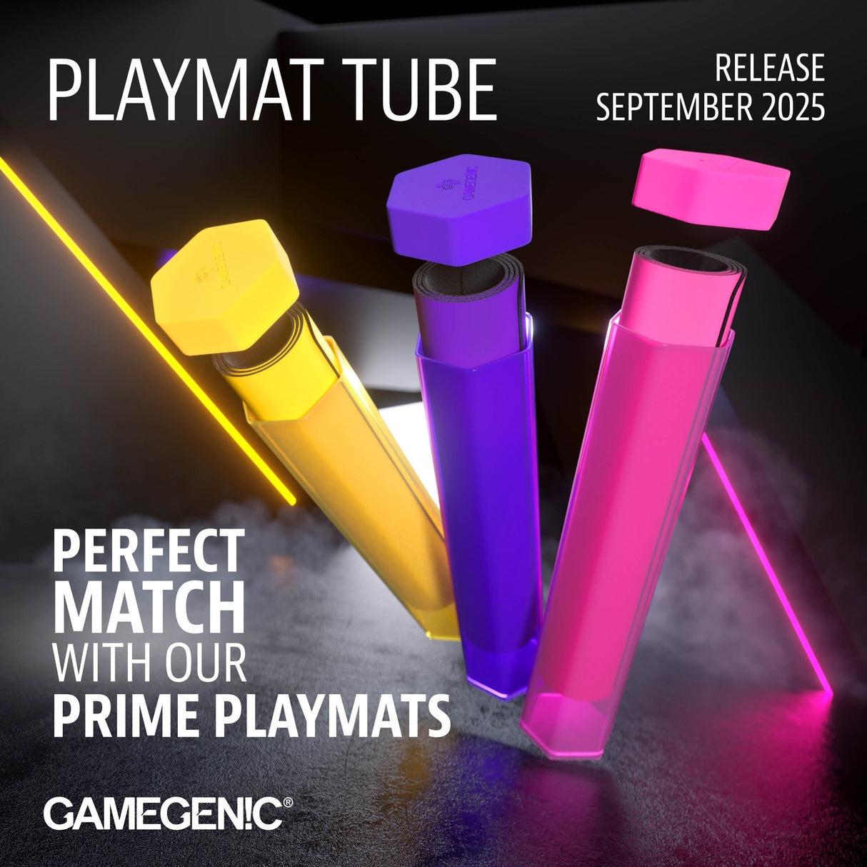 Gamegenic: Playmat Tube: Pink (Pre-Order)