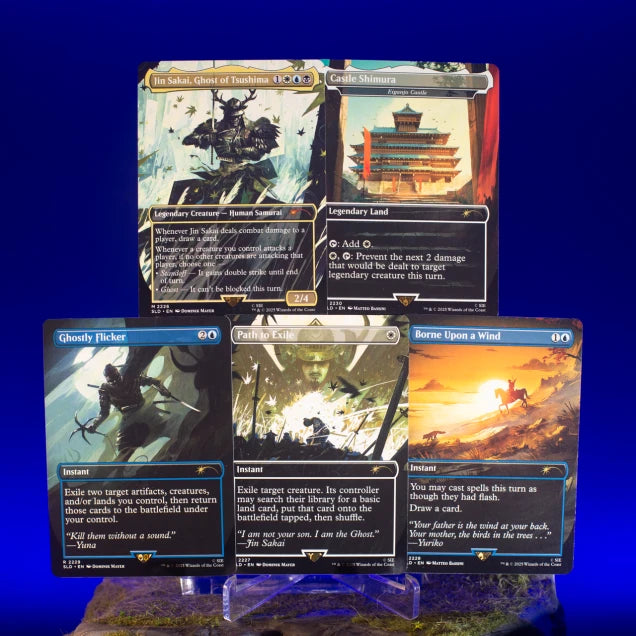 Magic the Gathering CCG: Secret Lair Drop - Playstation - Ghost of Tsushima card detail