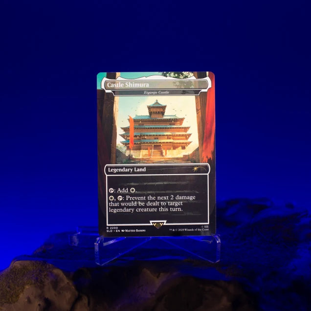 Magic the Gathering CCG: Secret Lair Drop - Playstation - Ghost of Tsushima card example