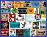 I Love Dogs - 300 Piece Jigsaw Puzzle White Mountain | Elderwoods
