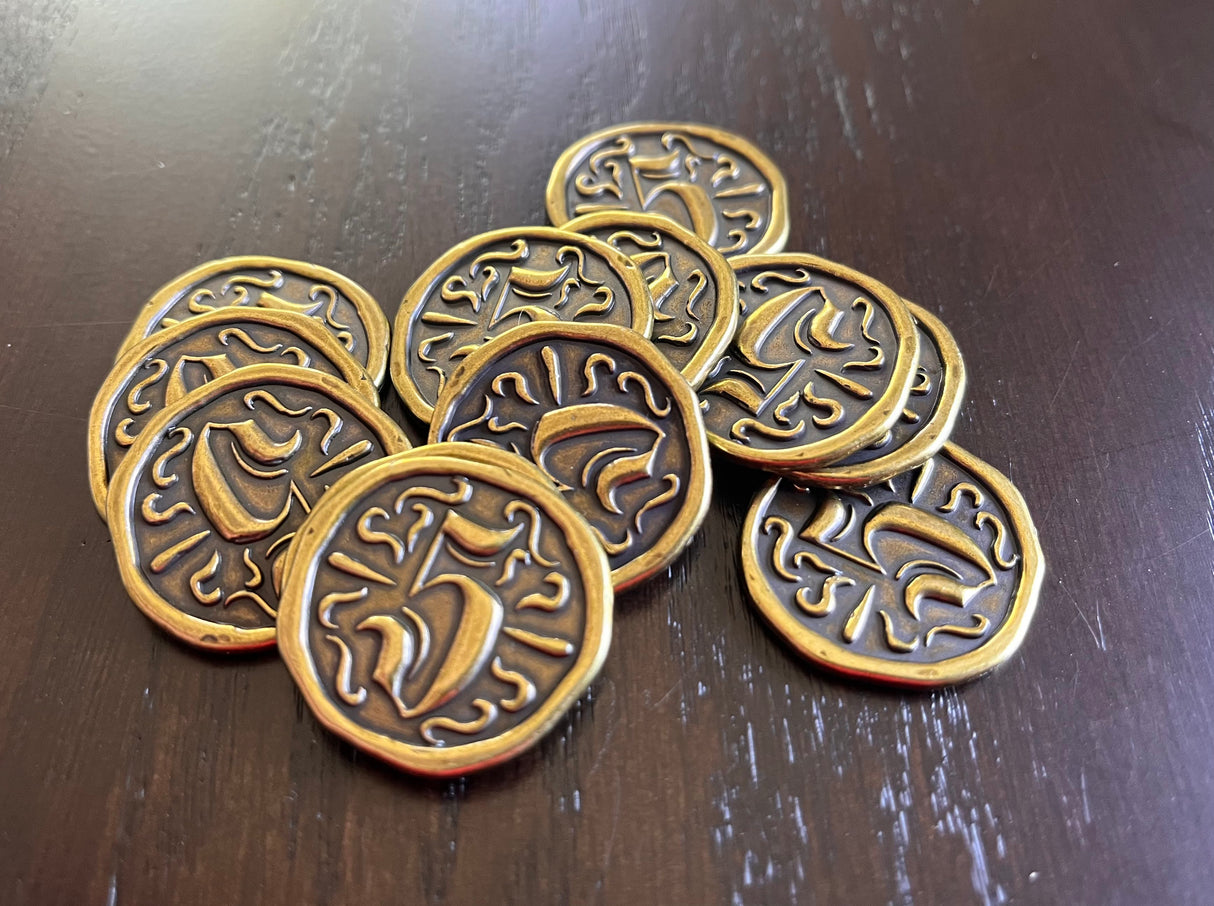 Libertalia - 54 Metal Doubloon Coins