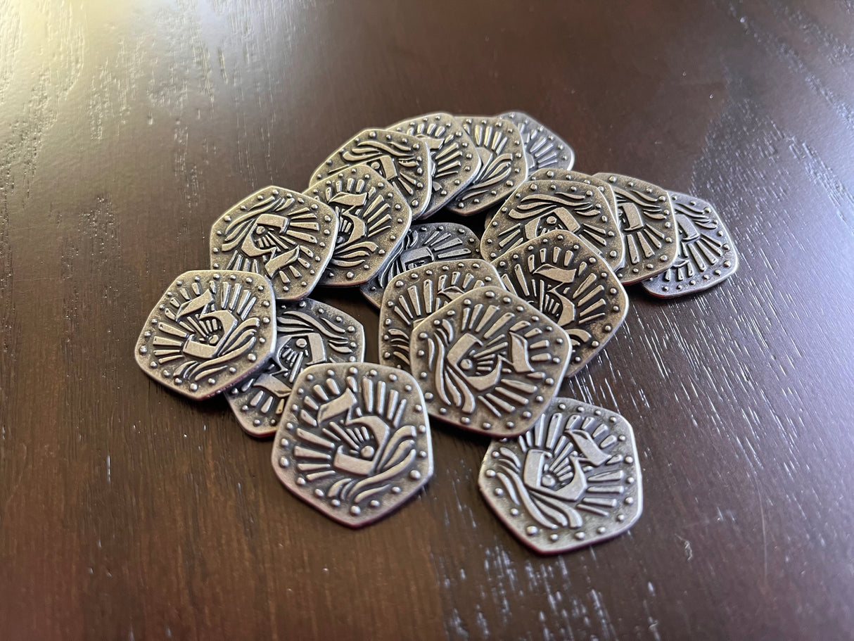 Libertalia - 54 Metal Doubloon Coins