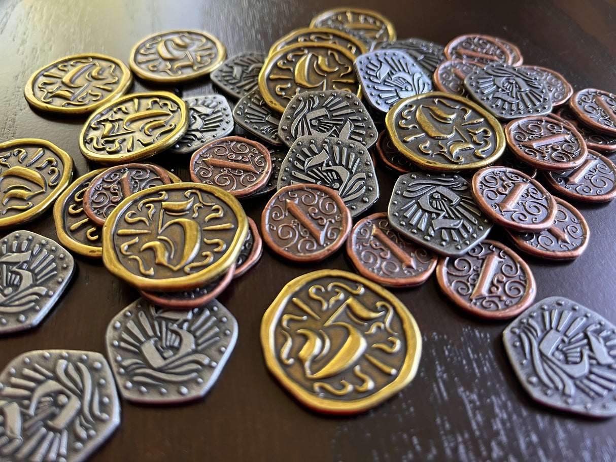 Libertalia - 54 Metal Doubloon Coins