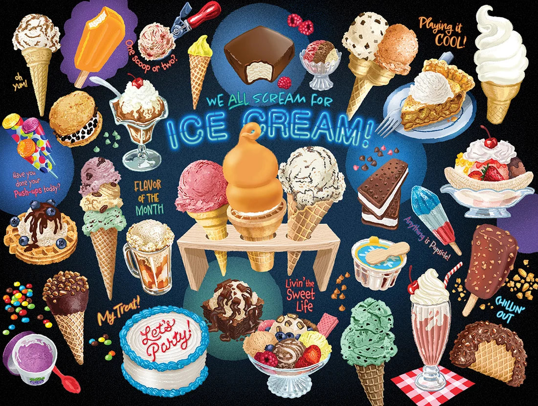 Ice Cream Dreams - 500pc Puzzle Twist
