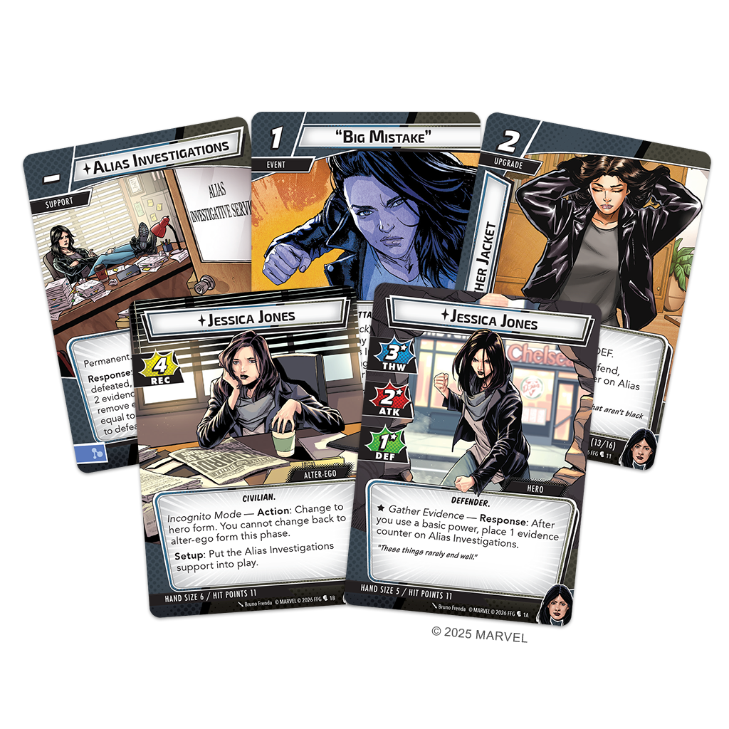 Marvel Champions: The Card Game - Jessica Jones Hero Pack