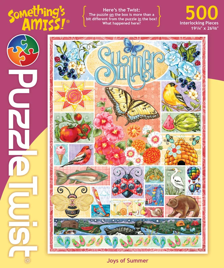 Joys of Summer - 500pc Puzzle Twist