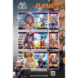 Soul Masters TCG: Gridded Playmat /w Bag- Keshi Savageclaw