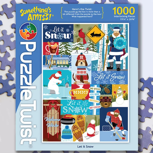 Let it Snow - 1000pc Puzzle Twist