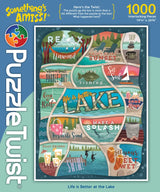 Life is Better at the Lake - 1000pc Puzzle Twist