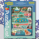 Life is Better at the Lake - 1000pc Puzzle Twist