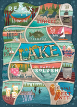 Life is Better at the Lake - 1000pc Puzzle Twist