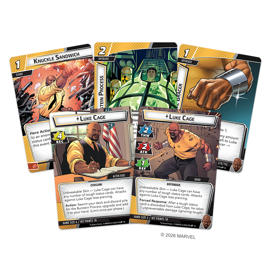 Marvel Champions: The Card Game - Luke Cage Hero Pack