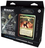 Magic: The Gathering - Final Fantasy Holiday FFVII Video Game Commander Deck Limit Break card examples