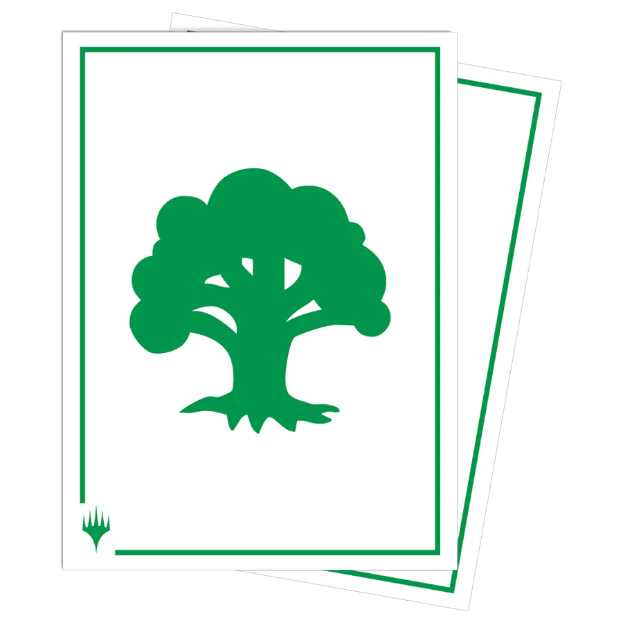 Ultra Pro Apex Sleeves Mana 8 Forest Magic the Gathering