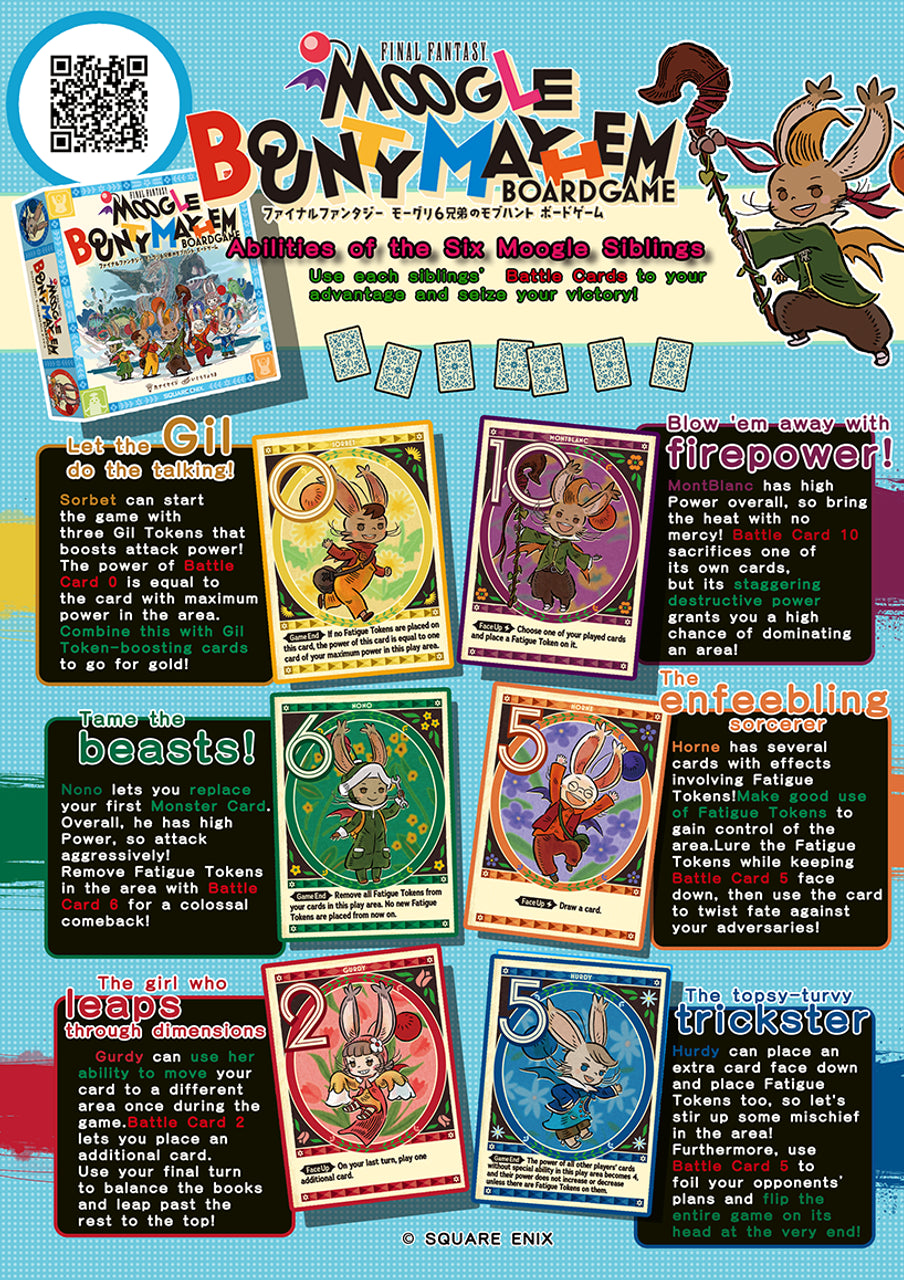 Moogle Bounty Mayhem - Final Fantasy Board Game (Pre-Order)