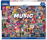 Music - 1000 Piece Jigsaw Puzzle White Mountain