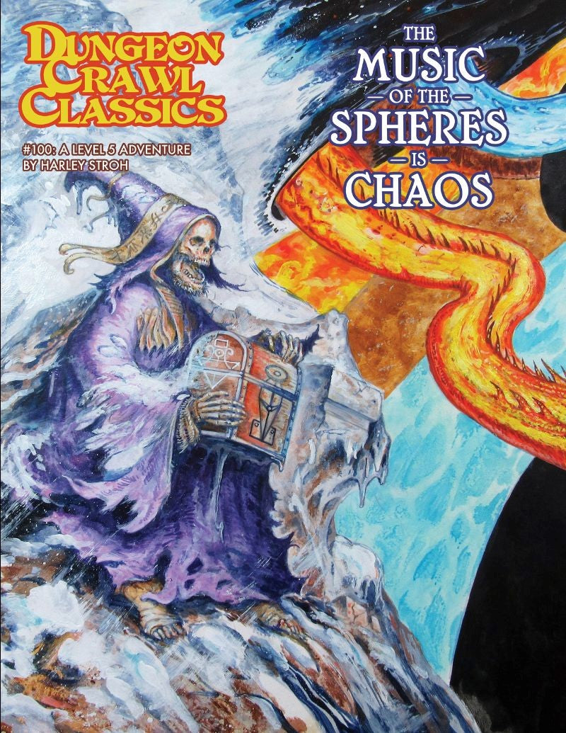 Dungeon Crawl Classics RPG #100: Music of the Spheres is Chaos Boxed Set
