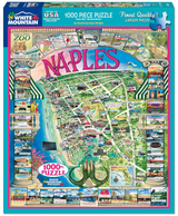 Naples, FL - 1000 Piece Jigsaw Puzzle White Mountain