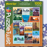 National Parks and Treasures - 1000pc Puzzle Twist