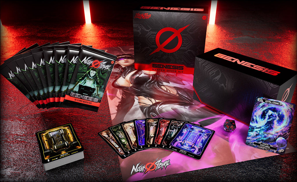 Neuroscape TCG: Genesis Unlimited Master Diver Kit (Pre-Order)
