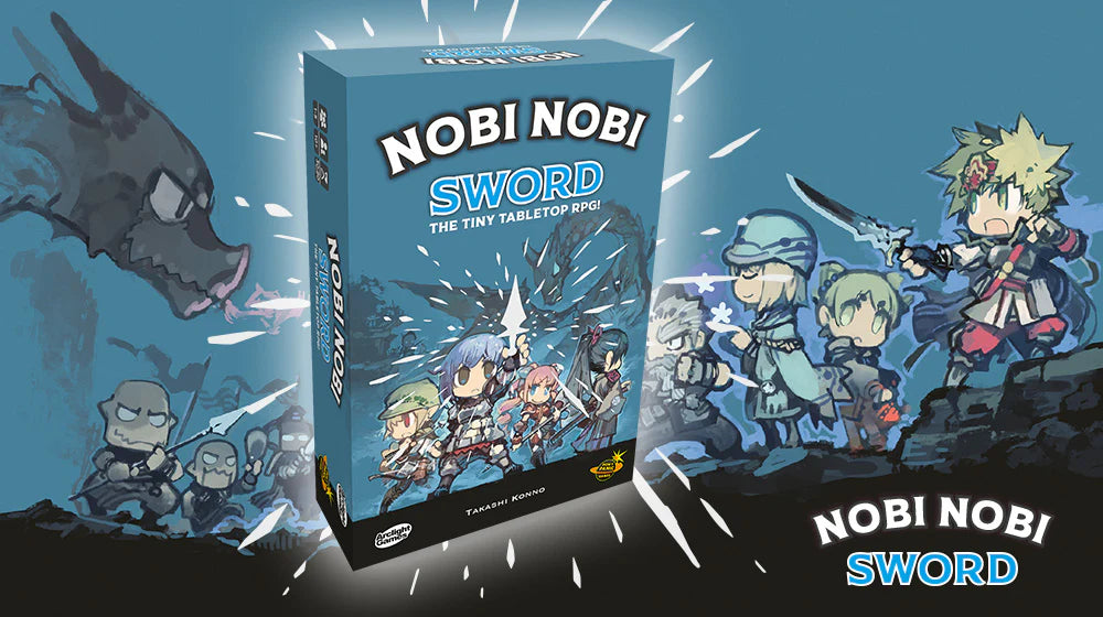 Nobi Nobi RPG: Sword RPG cover art featuring sword and fantasy theme