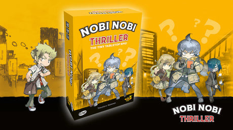 Nobi Nobi RPG: Thriller cover art featuring dramatic thriller theme