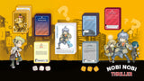  Nobi Nobi RPG: Thriller game contents including cards and components