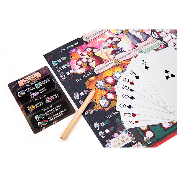 Off With Their Heads! board game rulebook and instructions
