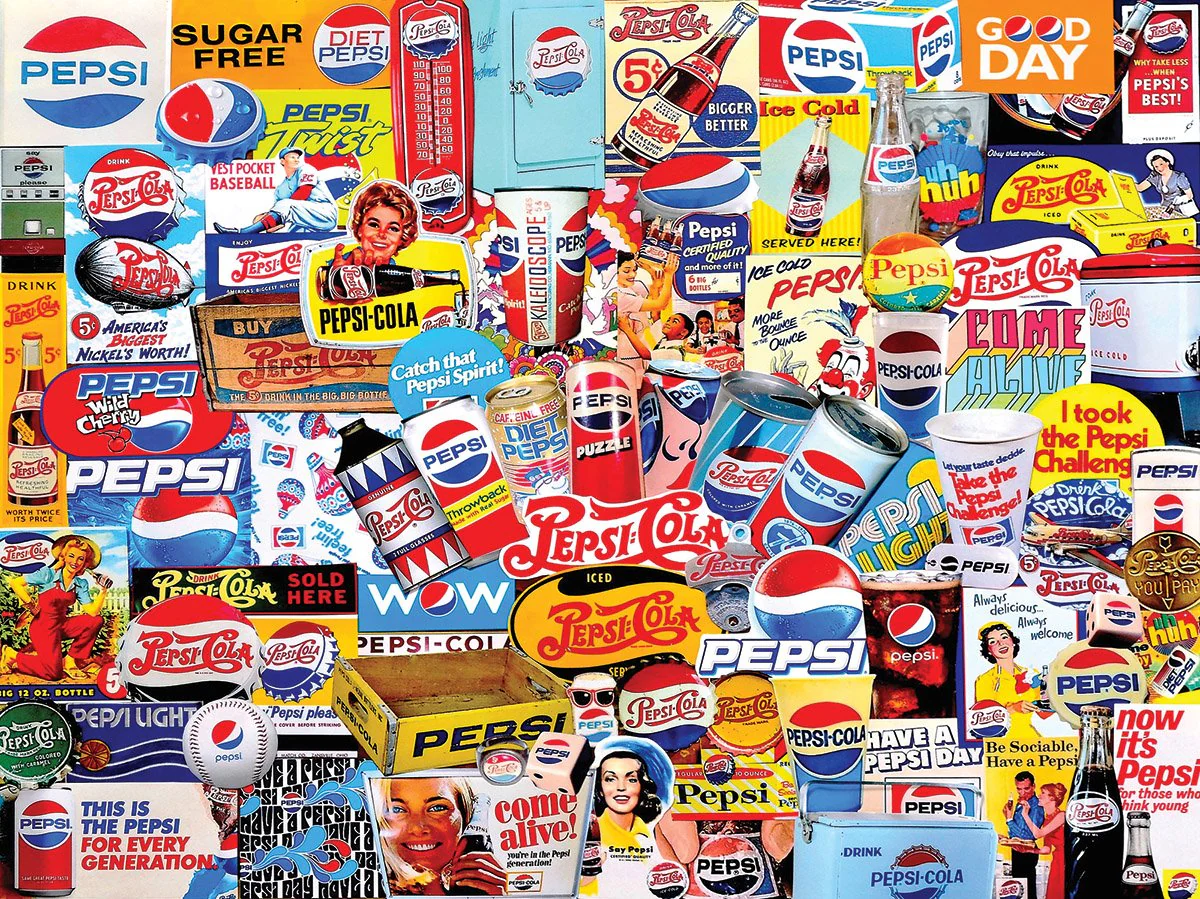 Pepsi - 500 Piece Jigsaw Puzzle White Mountain