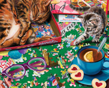 Puzzle Cats - 1000 Piece Jigsaw Puzzle White Mountain