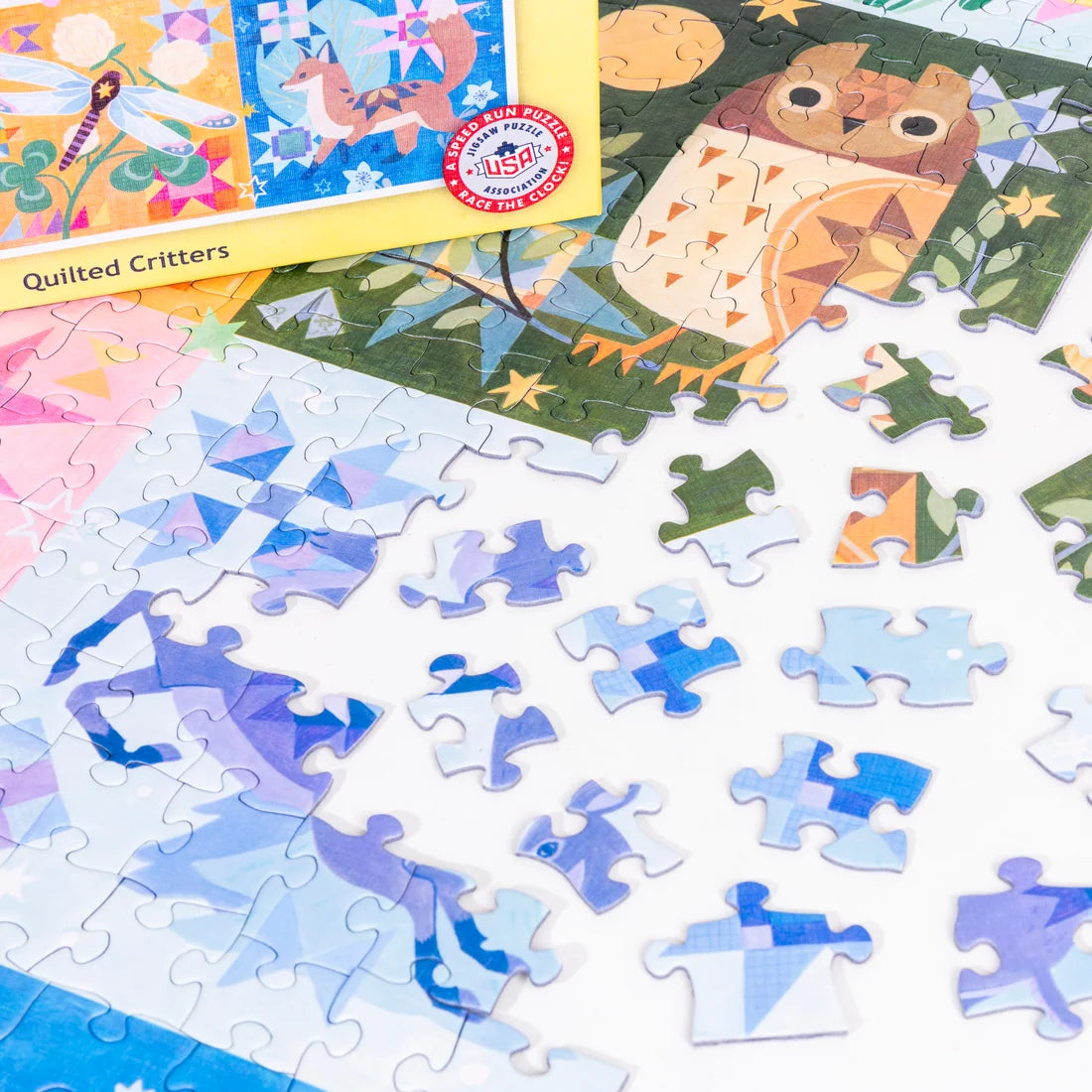 Quilted Critters - 500pc Puzzle Twist