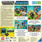 Minecraft: Builders & Biomes Junior board game components and gameplay