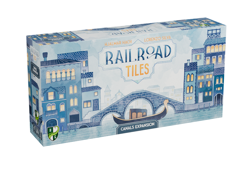 Railroad Tiles: Canals Expansion board game | Elderwoods