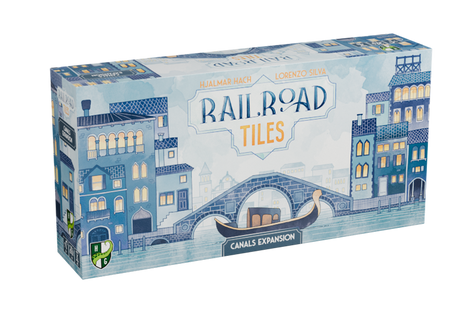 Railroad Tiles: Canals Expansion board game | Elderwoods