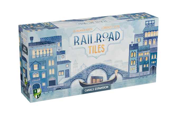 Railroad Tiles: Canals Expansion board game | Elderwoods