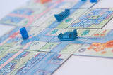 Railroad Tiles: Canals Expansion board game canal tiles detail