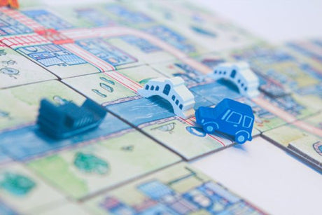 Railroad Tiles: Canals Expansion board game tile examples