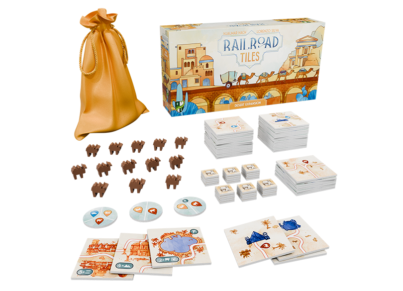 Railroad Tiles: Desert Expansion